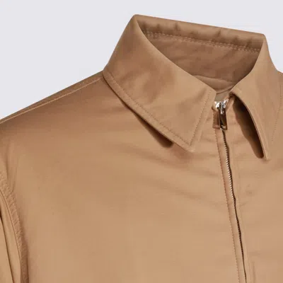 The Row Aurelius Cotton Jacket In Neutral
