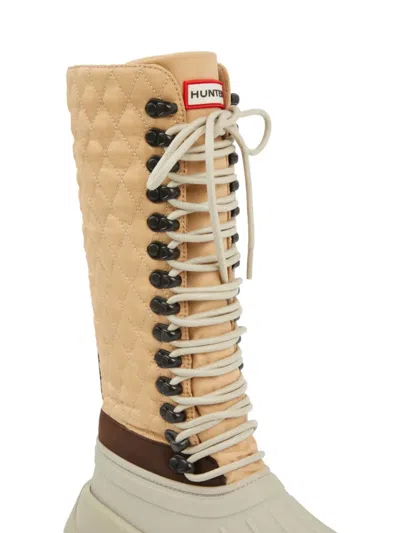 Kenzo X Hunter Quilted-pattern Boot In Neutral
