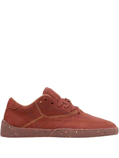Gabriela Hearst Ohio Slip-on Sneaker In Burnt Sienna Nubuck In Brown
