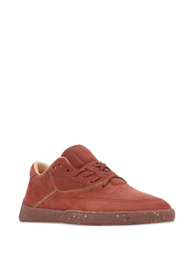 Gabriela Hearst Ohio Slip-on Sneaker In Burnt Sienna Nubuck In Brown
