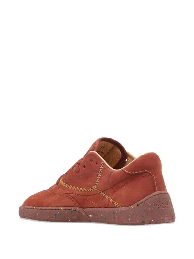 Gabriela Hearst Ohio Slip-on Sneaker In Burnt Sienna Nubuck In Brown