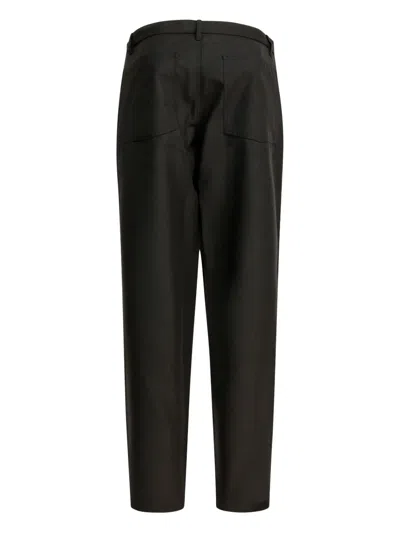 Comme Des Garçons Buttoned Trousers In Black
