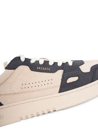 Axel Arigato Dice Lo Panelled Lace-up Sneakers In Neutral