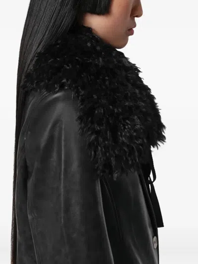 Apparis Eliza Tie Collar In Black