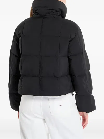 Calvin Klein Short Down Puffer Jacket In Blue