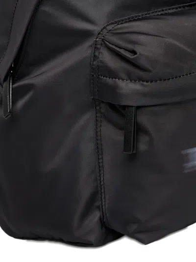 Palm Angels Blurred-logo Backpack In Black