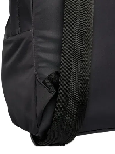 Palm Angels Blurred-logo Backpack In Black