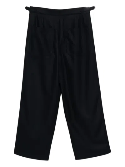 Bode Snowdrop Trousers In Black