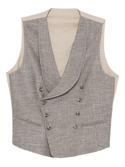 Tagliatore Ben Waistcoat In Multi