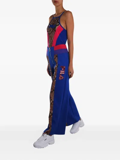 Fila Snakeskin Panel Top In Blue