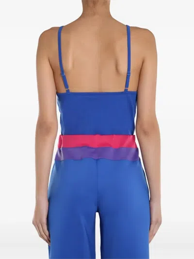 Fila Snakeskin Panel Top In Blue