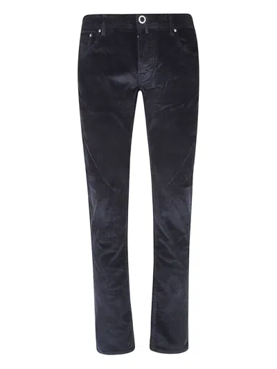 Jacob Cohen Corduroy Trousers In Blue