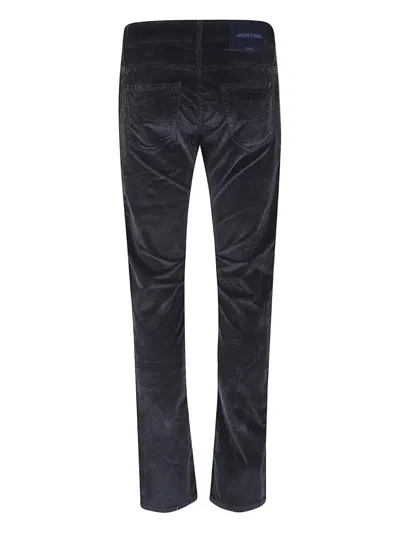 Jacob Cohen Corduroy Trousers In Blue