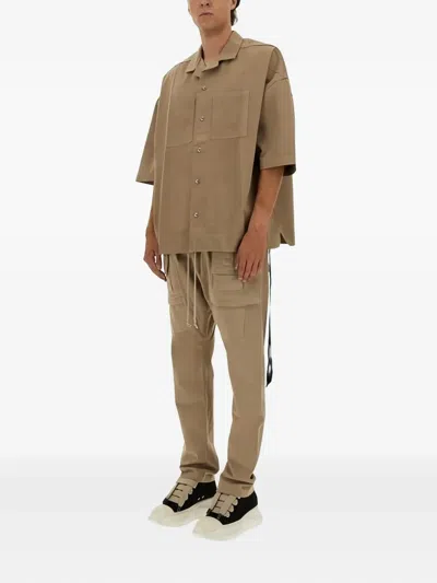 Rick Owens Drkshdw Creatch Cargo Pants In Brown