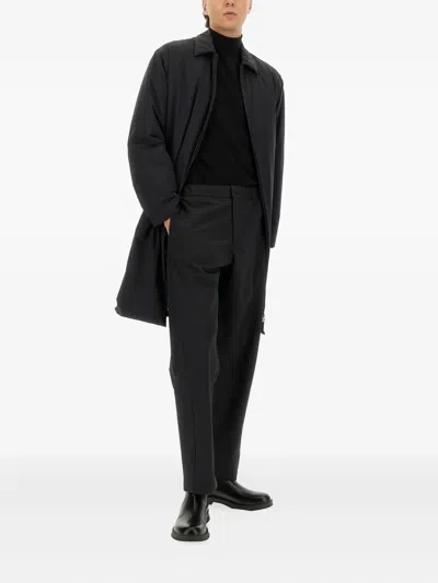 Laminar Elasticated-waist Trousers In Black