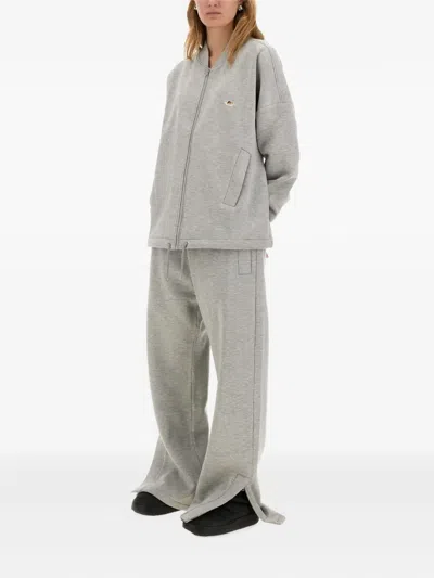 Fiorucci Split Trousers In Gray