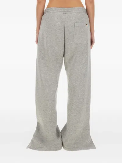 Fiorucci Split Trousers In Gray