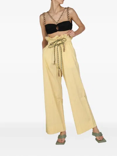 Miista Mara Cut-out Top In Black