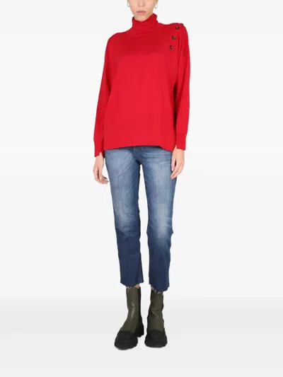 Stefano Mortari Turtleneck Shirt In Red