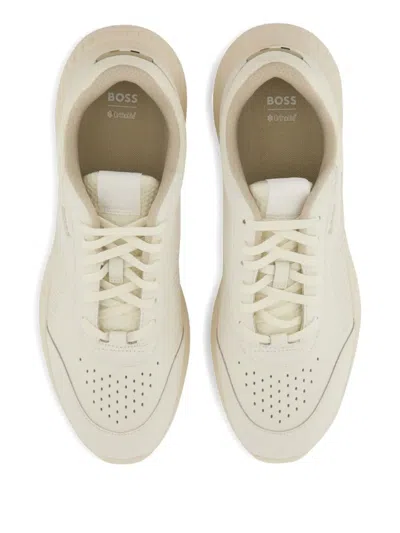 Hugo Boss Boss "titanis" Sneaker In Neutral