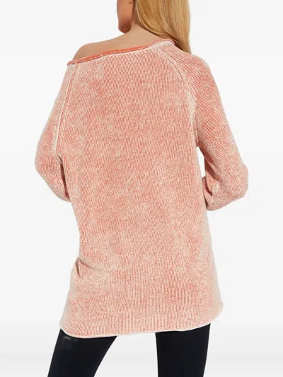 Free People Lenox Ribbed Sweater In Neutral