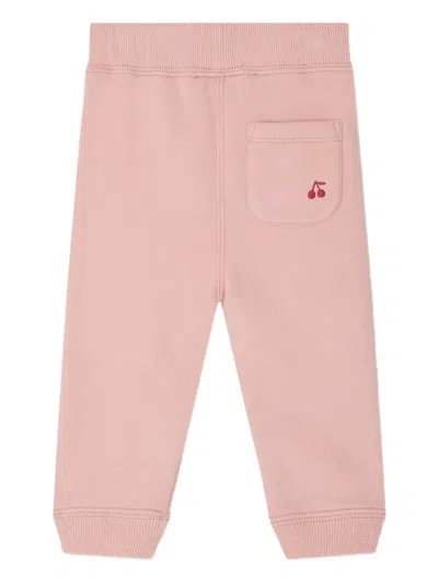Bonpoint Cherry Patch Trousers In Pink