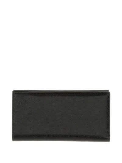 Tom Ford Vertical Leather Wallet In Black