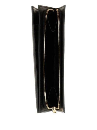 Tom Ford Vertical Leather Wallet In Black