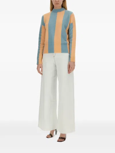 Alysi Striped Knitwear In Multi