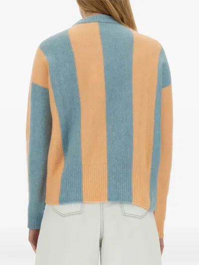 Alysi Striped Knitwear In Multi