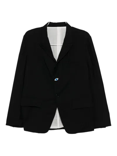 Undercover Single-breasted Jacket In Black