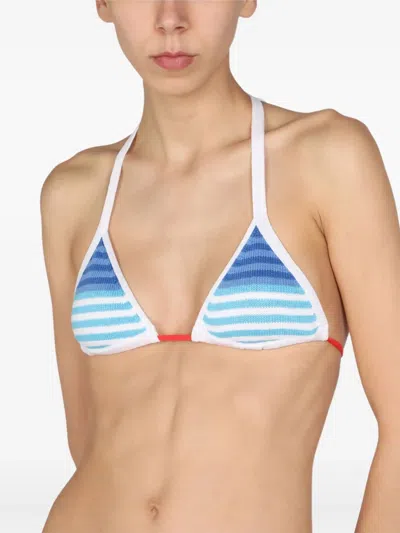 Gallo Striped Tassel-detail Beachwear In Multi