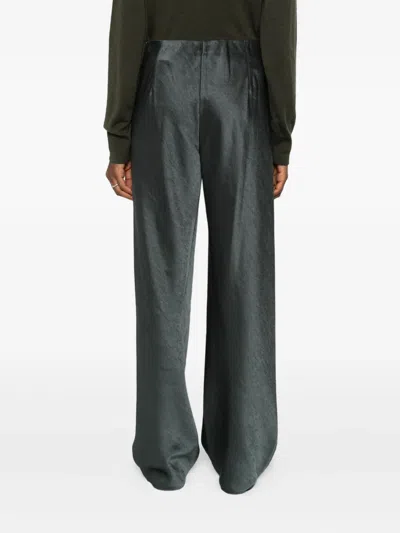 Vince Split Trousers In Gray