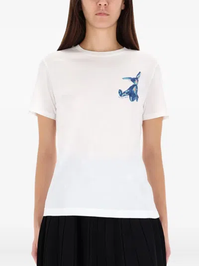 Paul Smith "toy Bunny" T-shirt In White