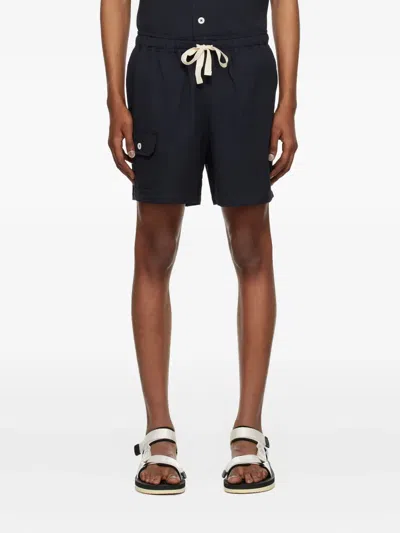 Howlin' Textured Pocket Shorts In Blue