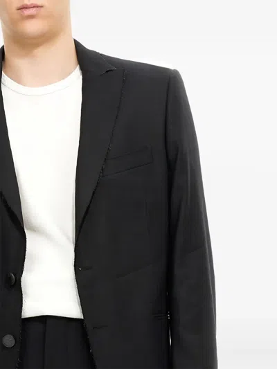 Tonello Single-breasted Jacket In Black