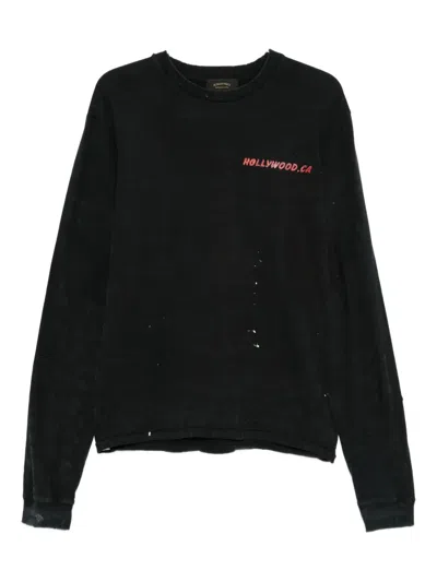 Schaeffer's Garment Hotel Teeaslt Long-sleeve T-shirt In Black