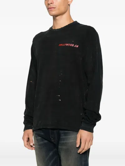 Schaeffer's Garment Hotel Teeaslt Long-sleeve T-shirt In Black