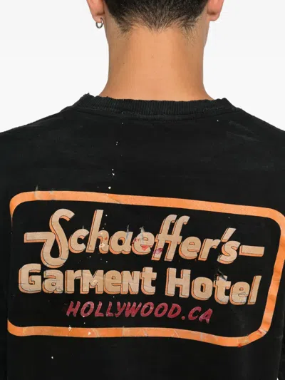 Schaeffer's Garment Hotel Teeaslt Long-sleeve T-shirt In Black