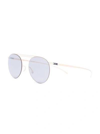 Shop Mykita X Maison Margiela Sunglasses - Neutrals