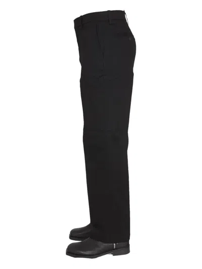 Department Five Concealed-fastening Trousers In Black