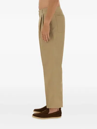 Lardini Regular Fit Pants In Brown