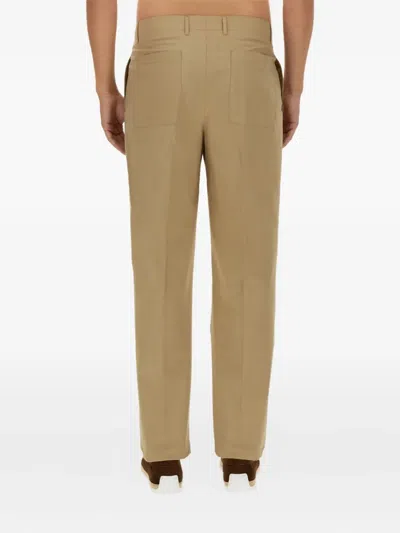 Lardini Regular Fit Pants In Brown