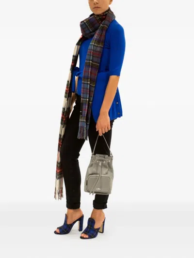 La Rose Crew-neck Cashmere T-shirt In Blue