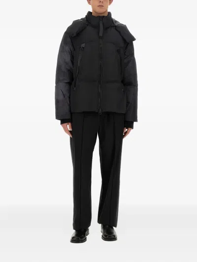 Jg1 Zip-fastening Jacket In Black