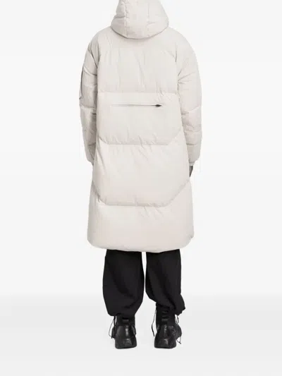 Jg1 Zip-fastening Padded Coat In White