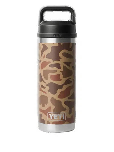 Yeti Rambler® Camo-pattern Bottle (532ml) In Brown