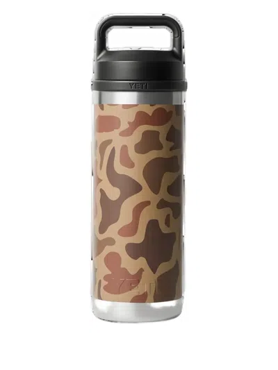 Yeti Rambler® Camo-pattern Bottle (532ml) In Brown