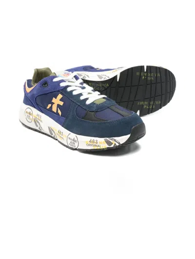 Premiata Robin Sneakers In Blue