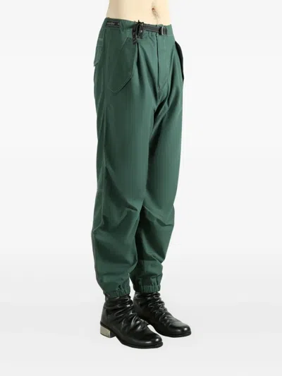 And Wander Belted-waist Track Pants In Green